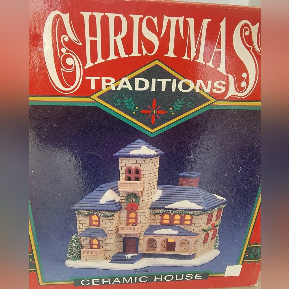 Ceramic House - Festive Decor